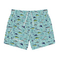Blue Tuna & Marlin Swim Shorts