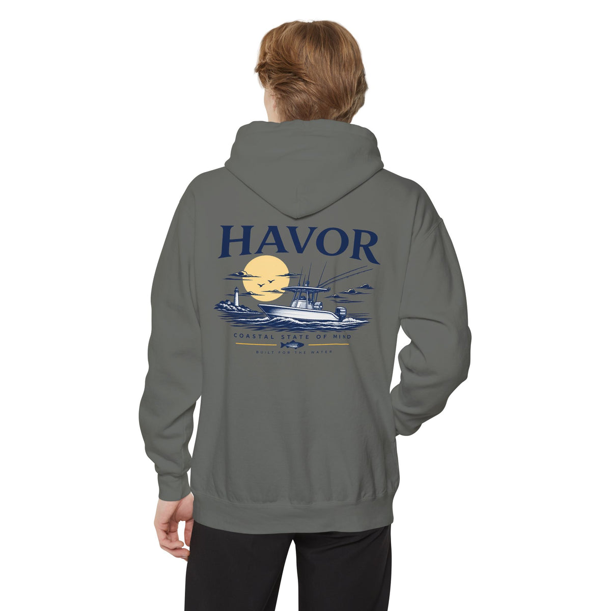 Havor Classic Fleece Hoodie With Back Graphic