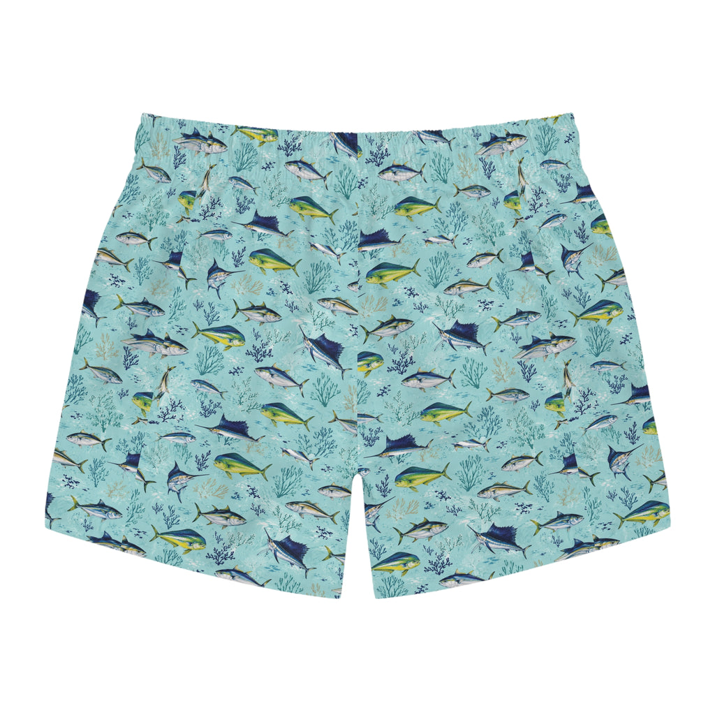 Blue Tuna & Marlin Swim Shorts