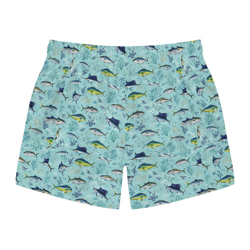 Blue Tuna & Marlin Swim Shorts