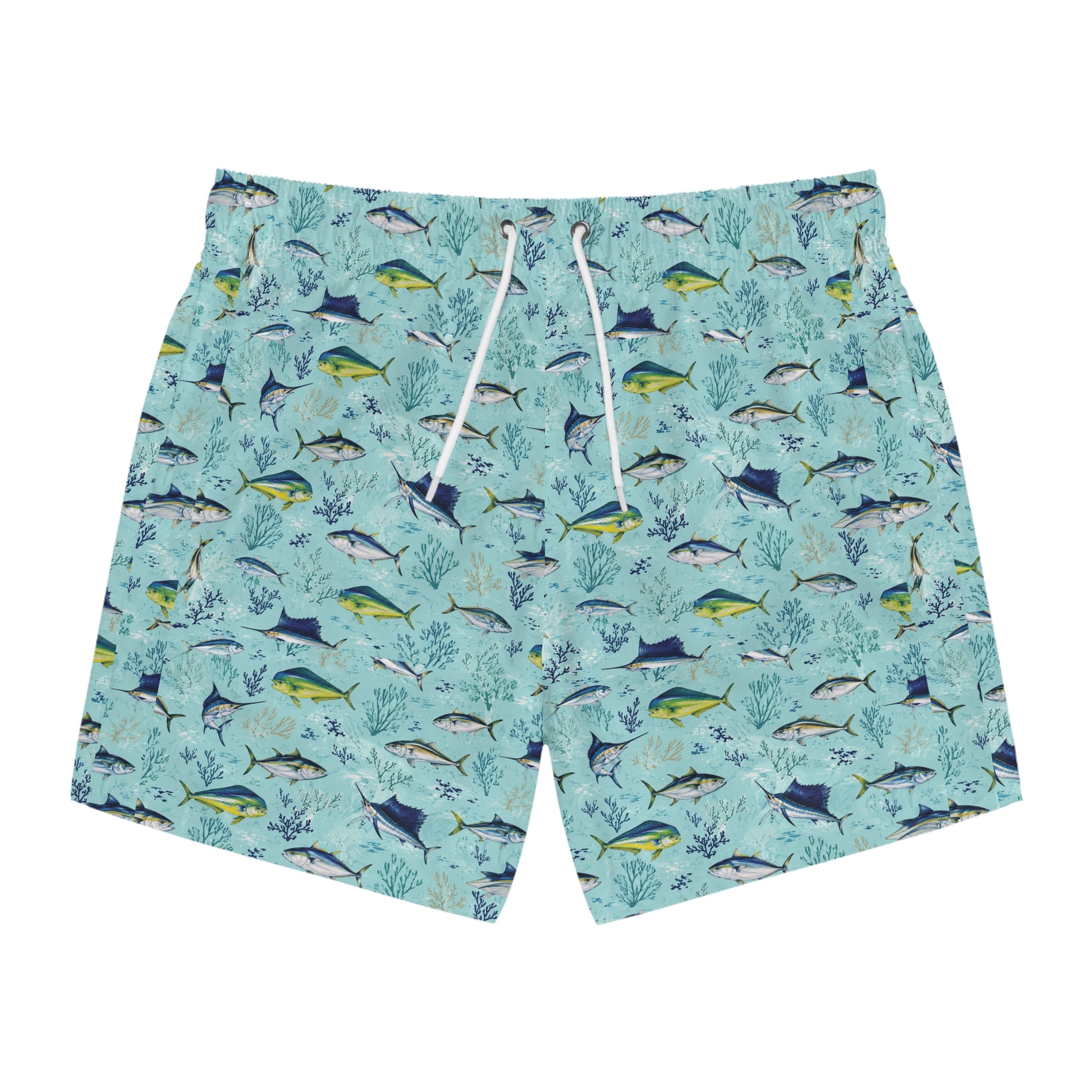 Blue Tuna & Marlin Swim Shorts
