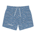 Blue Ocean Tuna Swim Trunks